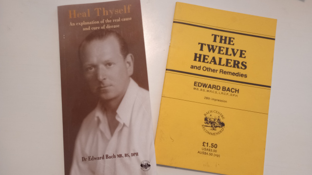 Books by Dr Edward Bach: Heal Thyself and The Twelve Healers and Other Remedies.
